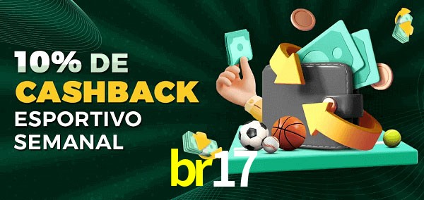 10% de bônus de cashback na br17